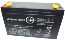 Powerbat 6V 12Ah - CB12-6